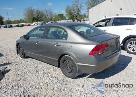 2008 Honda Civic Lx из США, поврежденный, VIN 1HGFA16518L029843